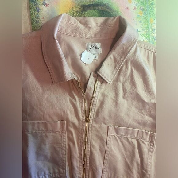 J crew Nude denim dress with zipper and pockets size 20 - Picture 14 of 16